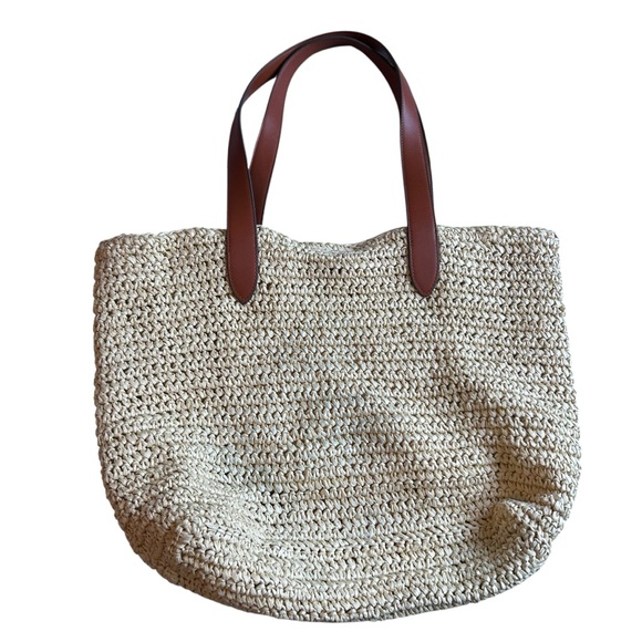 Banana Republic Woven Raffia Purse - Picture 2 of 11